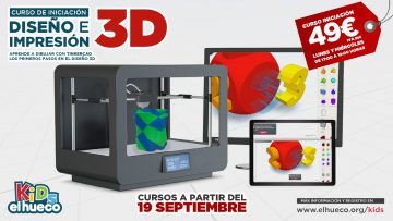 Curso: Iniciación al diseño e impresión 3D